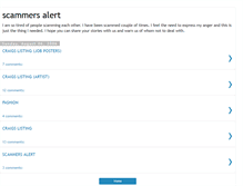 Tablet Screenshot of ihavebeenscammed.blogspot.com