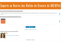 Tablet Screenshot of catalogo-gravura-iad-ufpel.blogspot.com