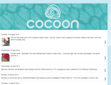 Tablet Screenshot of cocoonknits.blogspot.com