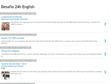 Tablet Screenshot of desafio24henglish.blogspot.com