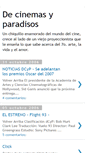 Mobile Screenshot of decinemasyparadisos.blogspot.com