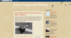 Desktop Screenshot of canterburybirding.blogspot.com