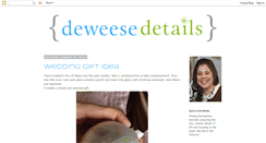 Desktop Screenshot of deweesedetails.blogspot.com