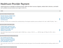 Tablet Screenshot of healthcareproviderpayment.blogspot.com
