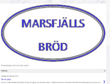 Tablet Screenshot of marsfjallsbrod.blogspot.com