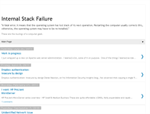 Tablet Screenshot of internalstackfailure.blogspot.com