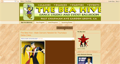 Desktop Screenshot of beahiveballroom.blogspot.com