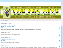 Tablet Screenshot of beahiveballroom.blogspot.com