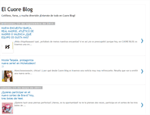 Tablet Screenshot of elcuoreblog.blogspot.com
