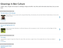 Tablet Screenshot of beegleanings.blogspot.com