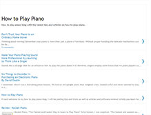Tablet Screenshot of how-toplaypiano.blogspot.com