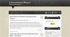 Desktop Screenshot of herusutomo.blogspot.com