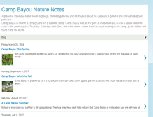 Tablet Screenshot of campbayou.blogspot.com