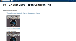 Desktop Screenshot of 04-07sept2008-ipohcamerontrip.blogspot.com