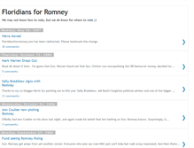 Tablet Screenshot of floridiansforromney.blogspot.com