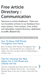 Mobile Screenshot of communicationarticle.blogspot.com