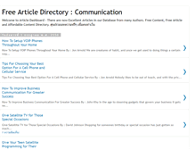 Tablet Screenshot of communicationarticle.blogspot.com
