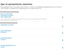 Tablet Screenshot of icesipensamientosistemico.blogspot.com