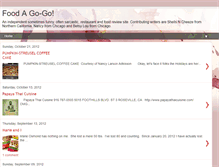 Tablet Screenshot of foodago-go.blogspot.com