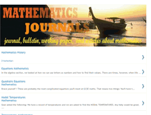 Tablet Screenshot of mathematics-journals.blogspot.com