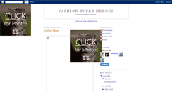 Desktop Screenshot of fashionsuperheroes.blogspot.com