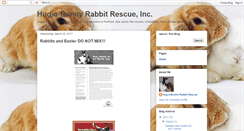 Desktop Screenshot of hugabunnyrabbitrescue.blogspot.com