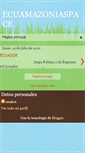Mobile Screenshot of ecuamazoniaspace.blogspot.com