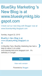 Mobile Screenshot of blueskymarcomm.blogspot.com