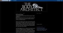 Desktop Screenshot of brettthebodyachitect3.blogspot.com