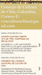 Mobile Screenshot of conculturachia.blogspot.com