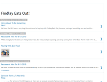 Tablet Screenshot of findlayeatsout.blogspot.com