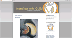 Desktop Screenshot of menahgaartsguild.blogspot.com