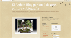 Desktop Screenshot of elartico.blogspot.com