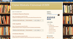 Desktop Screenshot of historiauniversalcchn.blogspot.com