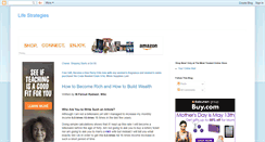 Desktop Screenshot of lifestrategyforyou.blogspot.com
