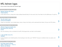 Tablet Screenshot of nflhelmetlogos.blogspot.com