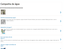 Tablet Screenshot of campanhadaagua.blogspot.com