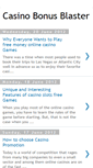 Mobile Screenshot of casino-bonus-blaster.blogspot.com