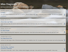 Tablet Screenshot of missdiagnosis-rene.blogspot.com