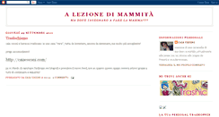 Desktop Screenshot of alezionedimammita.blogspot.com
