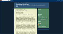 Desktop Screenshot of paulbuscagan.blogspot.com