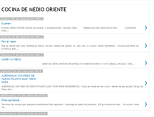 Tablet Screenshot of cocinamediooriente.blogspot.com