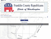 Tablet Screenshot of franklincountyrepublicans.blogspot.com