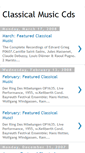 Mobile Screenshot of classicalmusiccds.blogspot.com