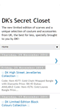 Mobile Screenshot of dksecretcloset.blogspot.com