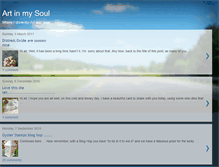 Tablet Screenshot of iveartinmysoul.blogspot.com