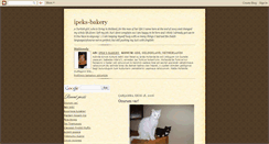 Desktop Screenshot of ipeks-bakery.blogspot.com