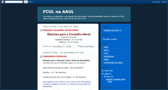 Desktop Screenshot of fcul-aaul.blogspot.com