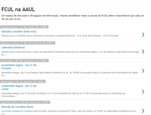 Tablet Screenshot of fcul-aaul.blogspot.com