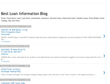 Tablet Screenshot of loan-arena.blogspot.com